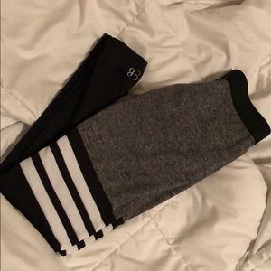 Bombshell high-knee sock leggings